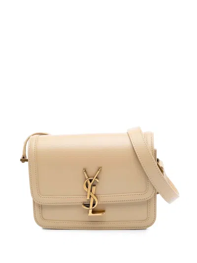 Pre-owned Saint Laurent 2020 Small Calfskin Solferino Satchel In Box Crossbody Bag
