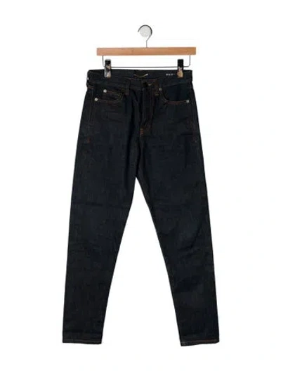 Pre-owned Saint Laurent 2020 Straight Leg Jeans In Blue