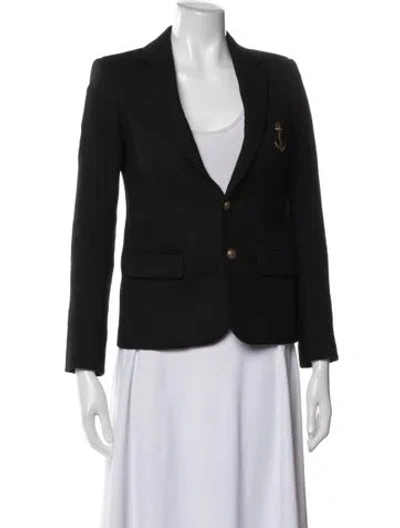 Pre-owned Saint Laurent 2020 Wool Blazer In Black