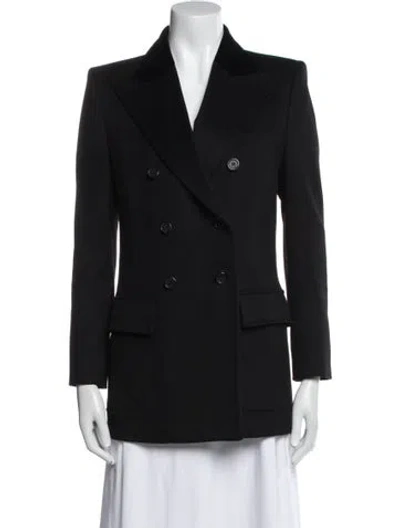 Pre-owned Saint Laurent 2020 Wool Blazer In Black