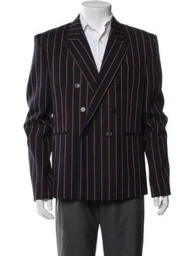 Pre-owned Saint Laurent 2020 Wool Blazer In Blue