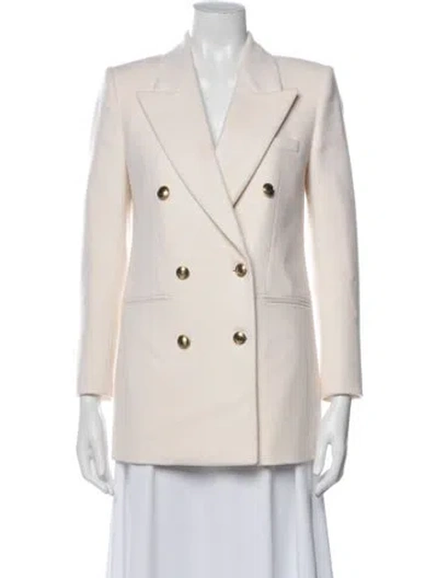 Pre-owned Saint Laurent 2020 Wool Blazer In Neutrals