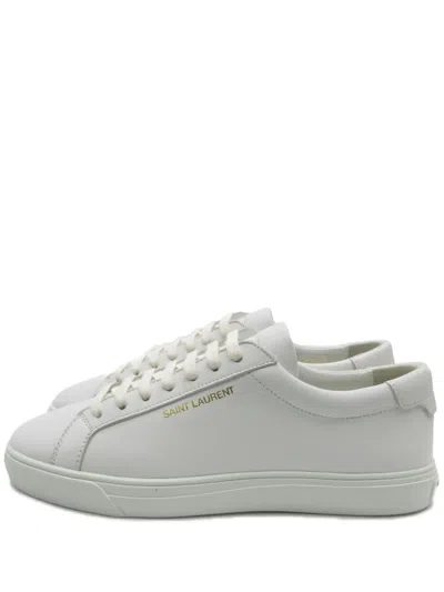 Pre-owned Saint Laurent 2020s Andy Sneakers In White