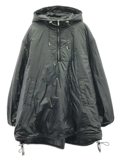 Pre-owned Saint Laurent 2020s Hooded Blouson Jacket In Black