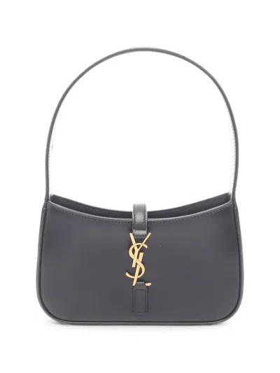 Pre-owned Saint Laurent 2020s Mini Le 5 À 7 Tote Bag In Black