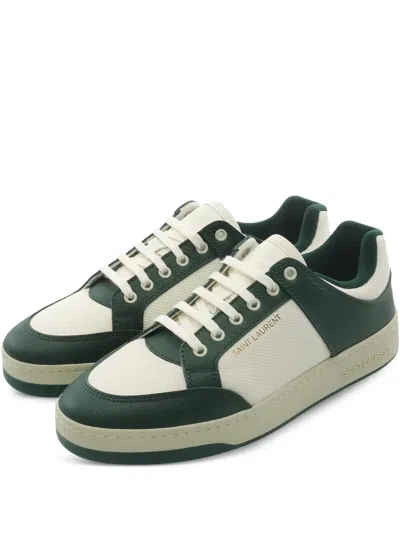 Pre-owned Saint Laurent 2020s Sl/61 Low-top Sneakers In White