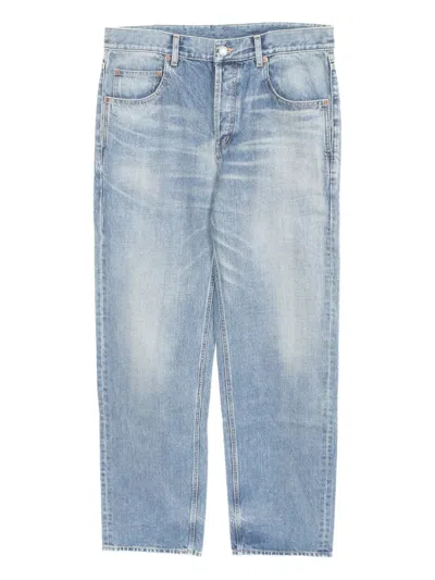 Pre-owned Saint Laurent 2020s Stonewashed Jeans In Blue