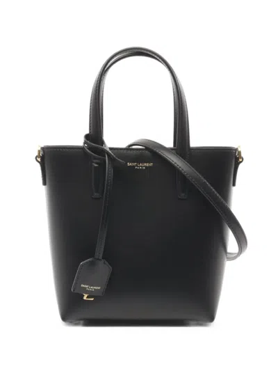 Pre-owned Saint Laurent 2020s Toy Shopping Tote Bag In Black