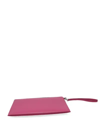 Pre-owned Saint Laurent 2020s Zip-around Tablet Holder In Pink