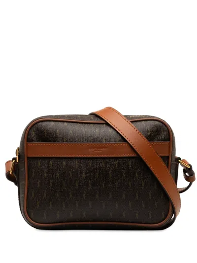 Pre-owned Saint Laurent 2021 Le Monogramme Camera Bag In Brown