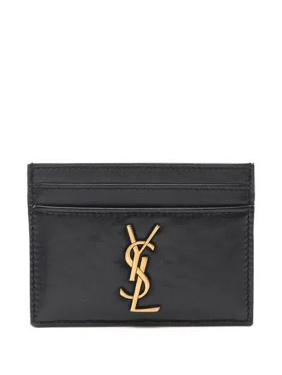 Pre-owned Saint Laurent 2021 Leather Cardholder