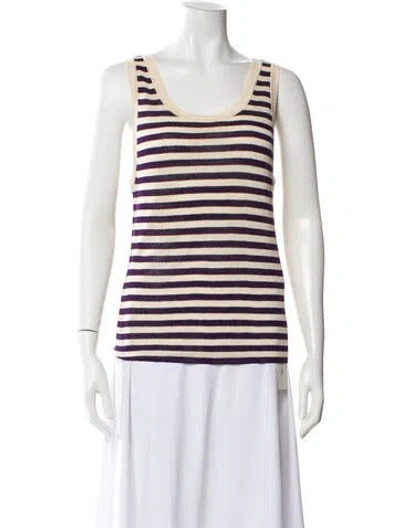 Pre-owned Saint Laurent 2021 Linen Top