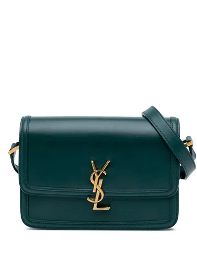 Pre-owned Saint Laurent 2021 Medium Leather Solferino Satchel In Box Crossbody Bag