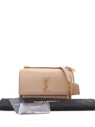 Pre-owned Saint Laurent 2021 Medium Smooth Calfskin Sunset Bag Crossbody Bag