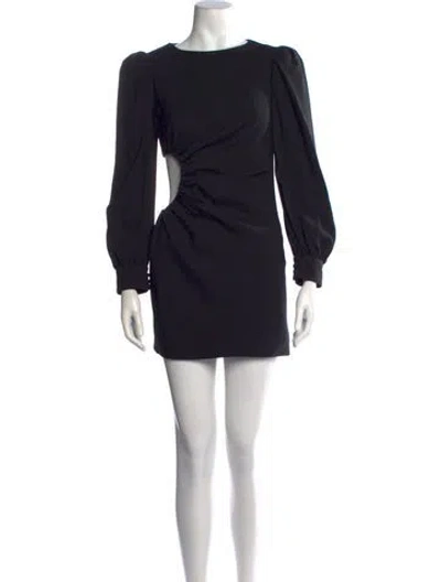 Pre-owned Saint Laurent 2021 Mini Dress In Black