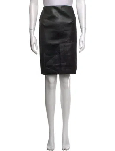 Pre-owned Saint Laurent 2021 Mini Skirt W/ Tags In Black