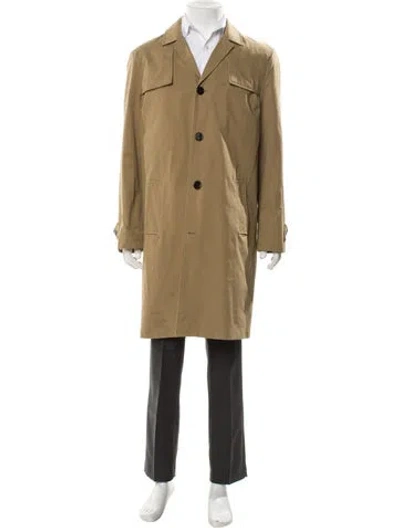 Pre-owned Saint Laurent 2021 Overcoat In Neutral