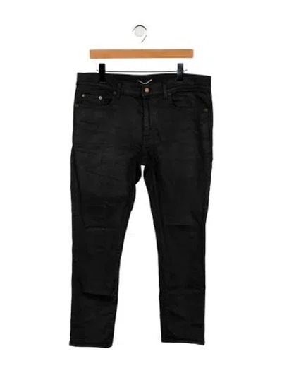 Pre-owned Saint Laurent 2021 Skinny Jeans In Black