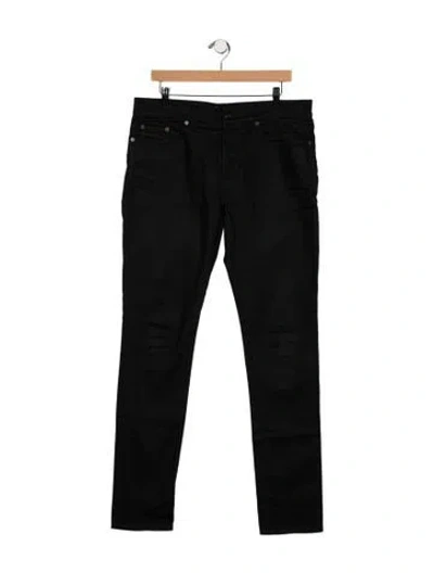Pre-owned Saint Laurent 2021 Skinny Jeans In Black