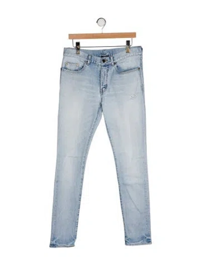 Pre-owned Saint Laurent 2021 Skinny Jeans In Blue