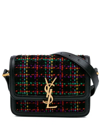 Pre-owned Saint Laurent 2021 Small Tweed Solferino Crossbody Bag