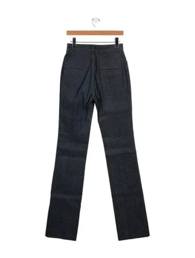 Pre-owned Saint Laurent 2021 Straight Leg Jeans W/ Tags In Blue