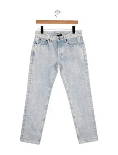 Pre-owned Saint Laurent 2021 Straight Leg Jeans W/ Tags In Blue