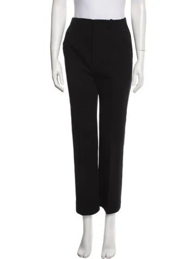 Pre-owned Saint Laurent 2021 Straight Leg Pants In Black