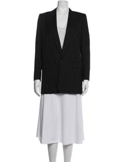 Pre-owned Saint Laurent 2021 Wool Blazer In Blue