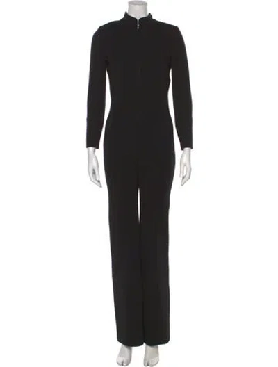 Pre-owned Saint Laurent 2021 Wool Jumpsuit In Black