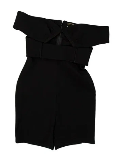Pre-owned Saint Laurent 2021 Wool Jumpsuit In Black