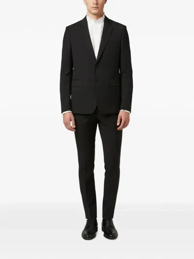 Pre-owned Saint Laurent 2021-2022 Single-breasted Suit In Black