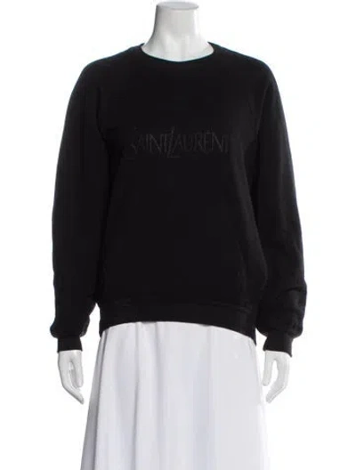 Pre-owned Saint Laurent 2022 Bomber Jacket In Black