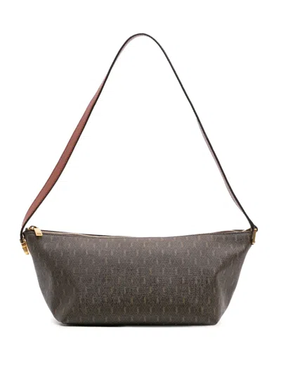 Pre-owned Saint Laurent 2022 Coated Canvas Le Monogramme Shoulder Bag In Brown