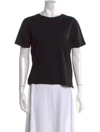 Pre-owned Saint Laurent 2022 Crew Neck T-shirt In Black