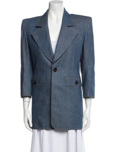 Pre-owned Saint Laurent 2022 Denim Jacket In Blue