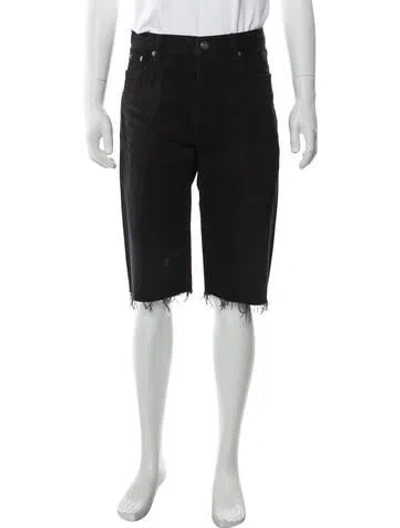 Pre-owned Saint Laurent 2022 Jogger Shorts W/ Tags In Black
