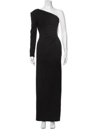 Pre-owned Saint Laurent 2022 Long Dress In Black