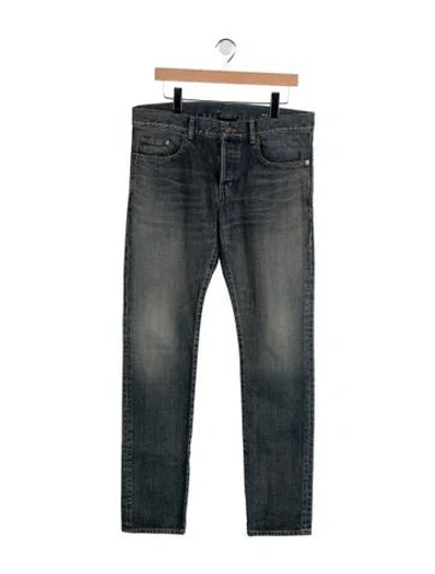 Pre-owned Saint Laurent 2022 Skinny Jeans In Blue