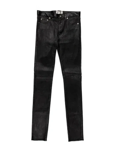 Pre-owned Saint Laurent 2022 Skinny Leg Pants W/ Tags In Black