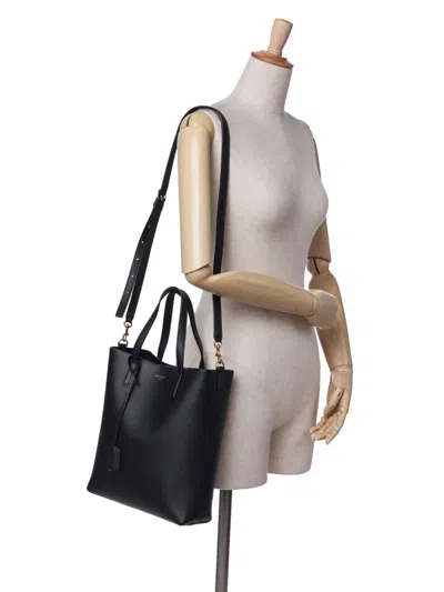 Pre-owned Saint Laurent 2022 Toy Leather North South Shopping Tote Satchel