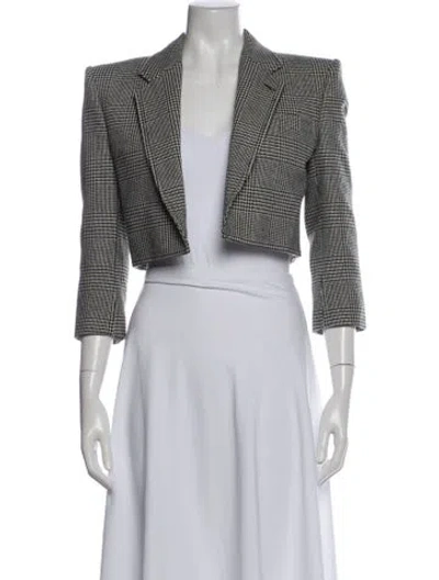 Pre-owned Saint Laurent 2022 Wool Blazer In Neutral