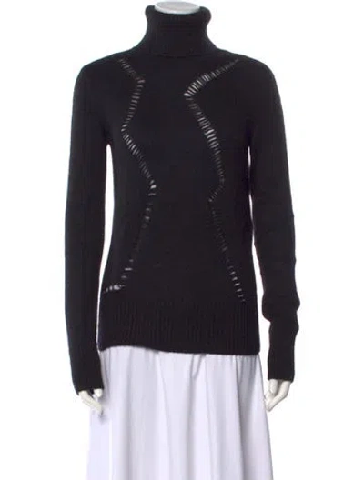 Pre-owned Saint Laurent 2022 Wool Sweater In Black
