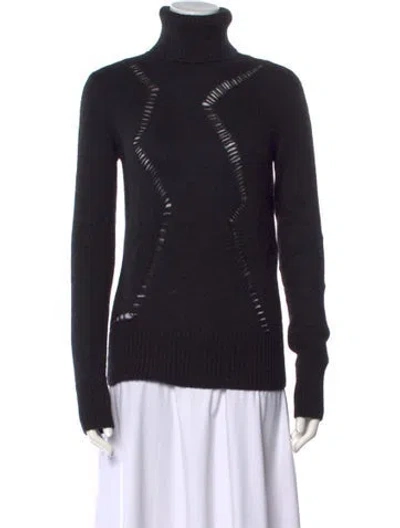 Pre-owned Saint Laurent 2022 Wool Sweater In Black
