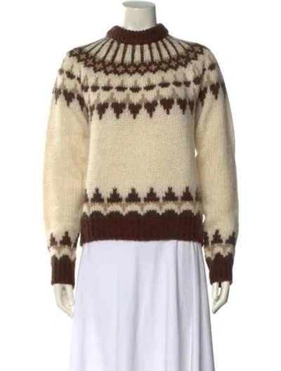 Pre-owned Saint Laurent 2022 Wool Sweater In Brown