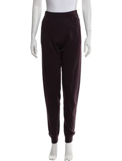 Pre-owned Saint Laurent 2022 Wool Sweatpants W/ Tags In Purple