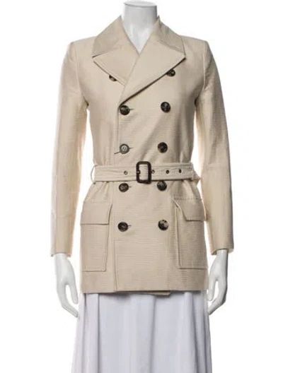Pre-owned Saint Laurent 2023 Blazer W/ Tags In Neutrals