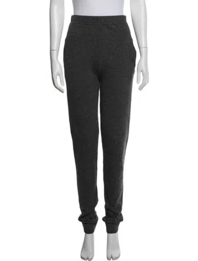Pre-owned Saint Laurent 2023 Cashmere Sweatpants In Gray