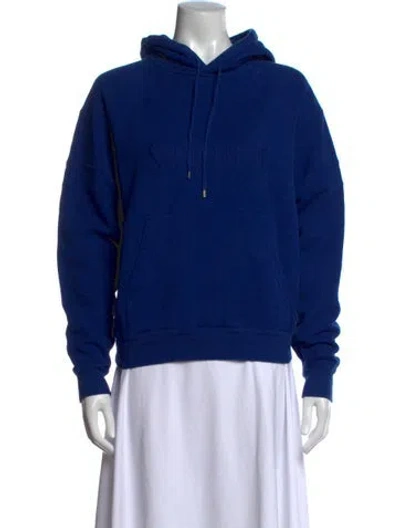 Pre-owned Saint Laurent 2023 Crew Neck Sweater In Blue