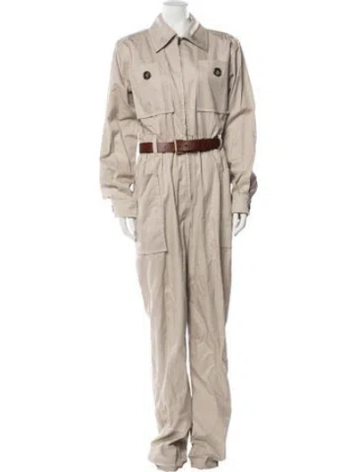 Pre-owned Saint Laurent 2023 Jumpsuit In Neutrals